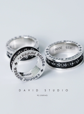 davidstudio纯银s925时尚戒指