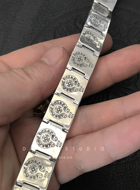 手链方块十字架网红同款高逼格