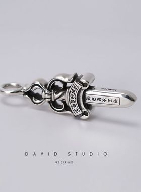 做旧吊坠经典男女同款泰银