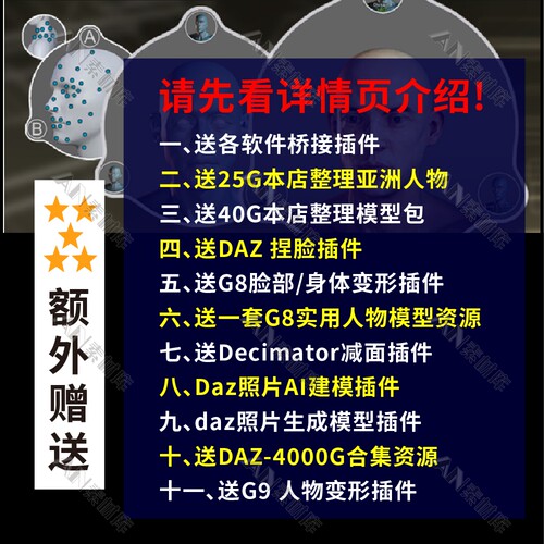 Daz3D Studio 4.23 软件安装包/中文版/人物模型教程插件 支持WIN - 图0