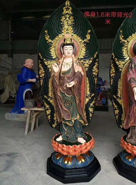 有缘玻璃钢祝福中式寺院