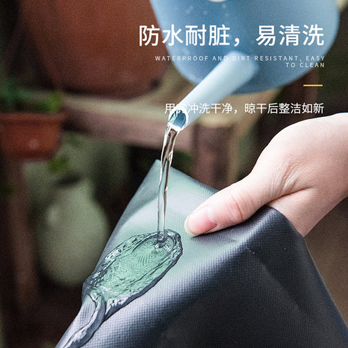 园艺地垫加厚大防水种花垫子种植多肉工具套装养花换盆园艺换土垫 - 图0