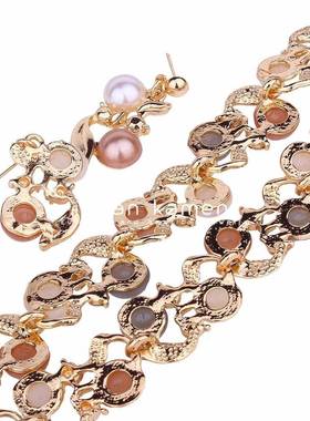 pearl necklace sets women jewelry earrings女ожерелье