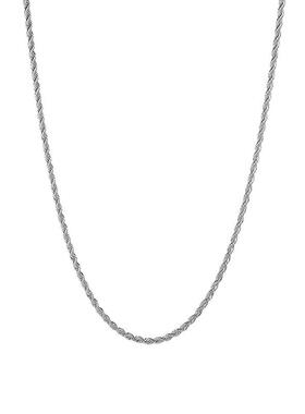 women necklace cross casual fashion new rope chain silver 24