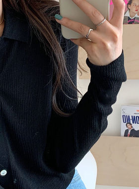 小众设计波浪ins潮风复古戒指