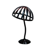 Черная шапка для взрослых, стенд, пластиковая белая трубка