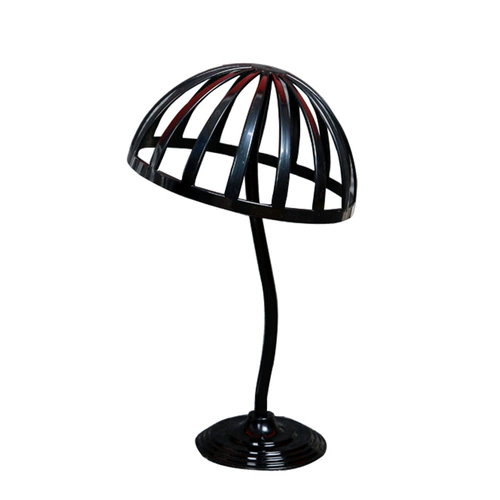 Черная шапка для взрослых, стенд, пластиковая белая трубка