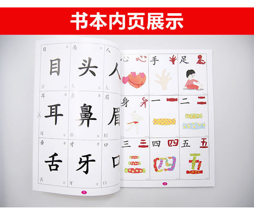 5. 折 直映认字黄卡动漫教学儿童看图识字卡片直映教育英文字母 - 图1