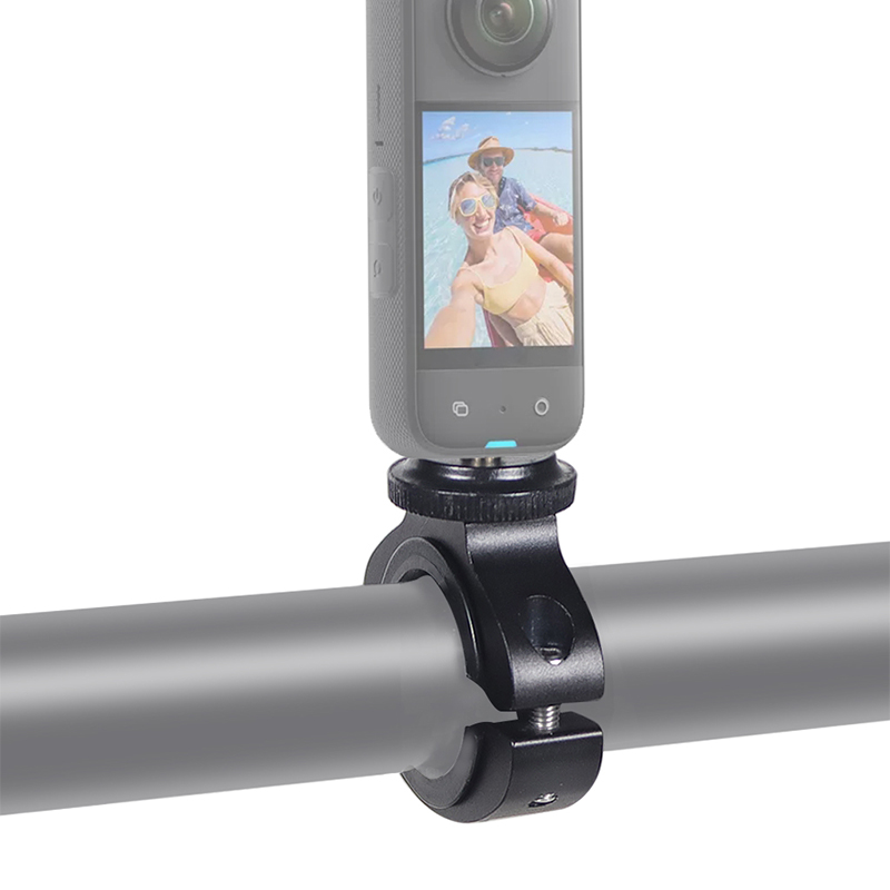 飞超 骑行1/4螺丝单车夹适用GoPro13/12相机30~32mm自行车夹支架 - 图0