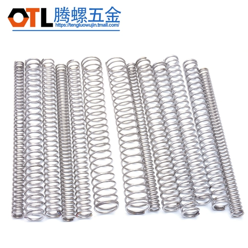 Диаметр пружины давления из нержавеющей стали Диаметр пружины 0,3-1,2/1,5/2 мм длиной 305 мм304