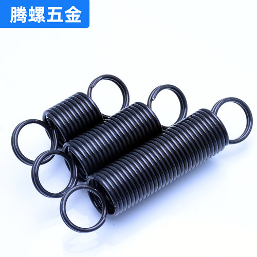 发黑淬火65Mn钢拉簧 拉伸 拉力弹簧 0.8/0.9/1.2/1.4/1.5/1.8/2.0 - 图0