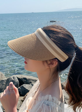 草帽女防晒夏天韩版太阳帽遮阳帽