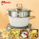 British Mingjue medical stone soup pot household binaural