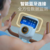 Installation-free foldable magnetically controlled exercise bike for indoor home use
