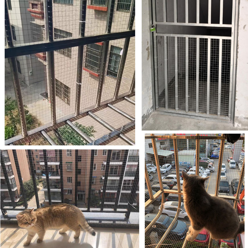 镀锌铁丝网防鼠蛇网 阳台防护网加粗多肉花盆防护网格小孔电焊网 - 图2