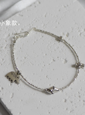 妖家出品纯银手工银切面银粒