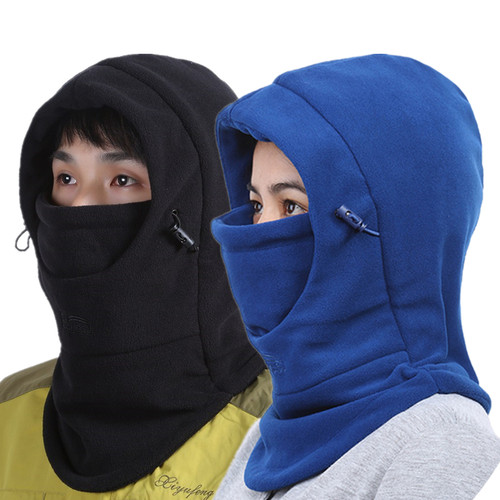 冬季品牌男女加厚防寒帽户外骑行防风保暖包头帽儿童围脖头套时尚 - 图2