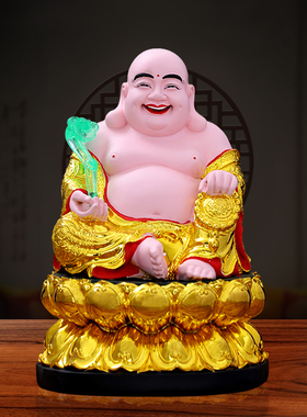 大体笑佛弥勒神像居家保平安