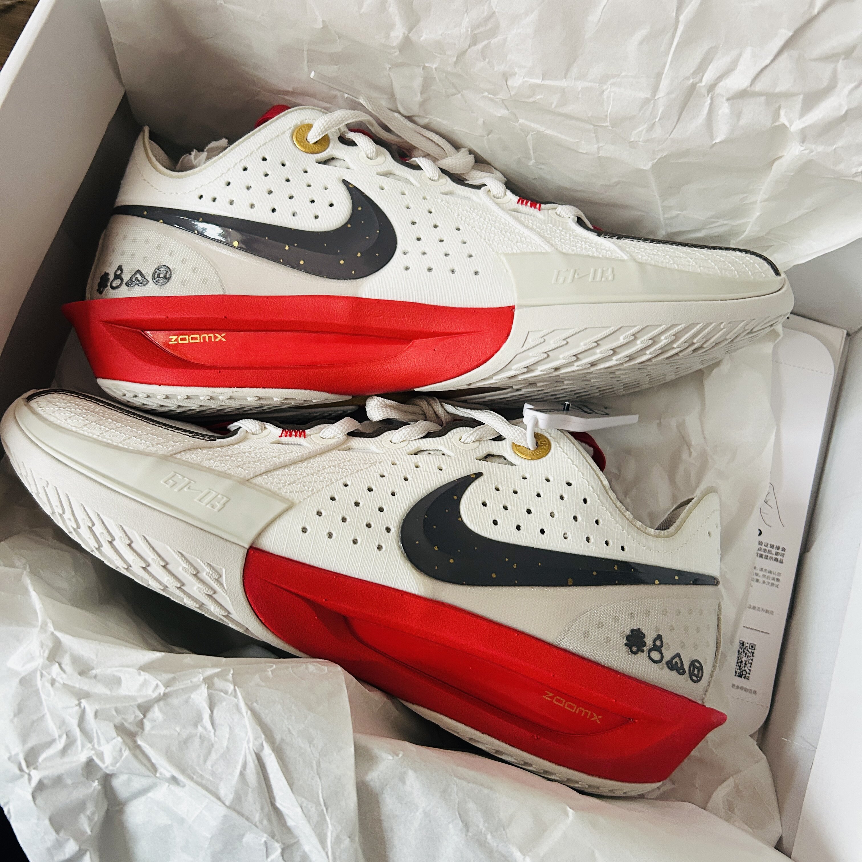 现货 耐克Nike Zoom G.T减震气垫休闲篮球鞋HV9919 FJ8914 IF2522