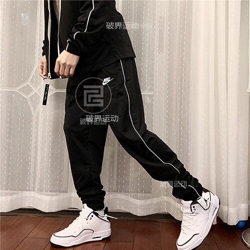 清货耐克 Nike 刺绣logo男子经典针织上衣休闲运动外套夹克BV3034 - 图0