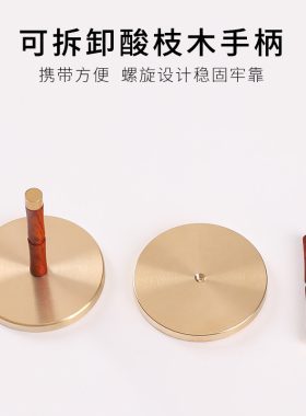 工具香灰酸枝木铜家用复古