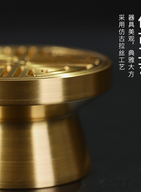 纯铜炭架火空用具入门香薰炉