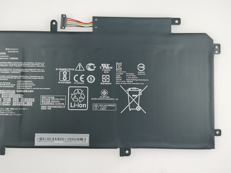 适用华硕U305F UX305F U305L UX305C UX305L/FA/CA电池C31N1411-图2