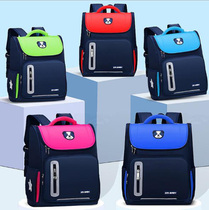 Manufacturer space schoolbags Primary school students 1-12 grade boys childrens schoolbags minus negative care spine double shoulder backpack girls