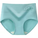 Антибактериальный хлопковый утягивающий пояс на талию, трусы, сексуальное белье для коррекции формы бедер, антибактериальные штаны, высокая талия, большой размер, 3D