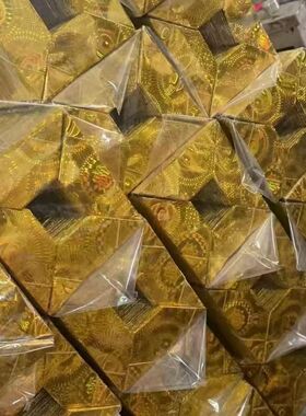 新款加厚精品镭射精装12*15整箱10*13摆件创意礼品厂家发货