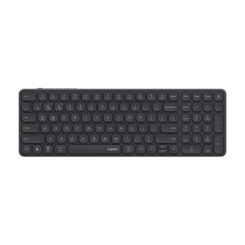 雷柏E9350L可充电双模无线蓝牙ipad键盘金属款外接笔记本电脑手机 - 图3