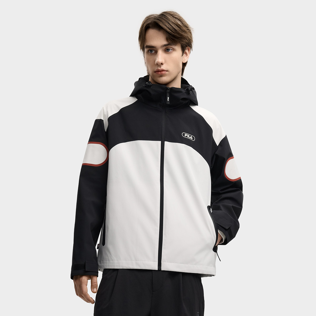 Fila/斐乐秋季新款易烊千玺同款男子户外时尚休闲棉服F11M549918F,淘宝优惠券,粉丝福利购,淘宝优惠卷
