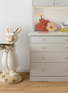 现代风创意轻奢玄关陶瓷花瓶摆件装饰酒柜鞋柜电视柜装饰品组合