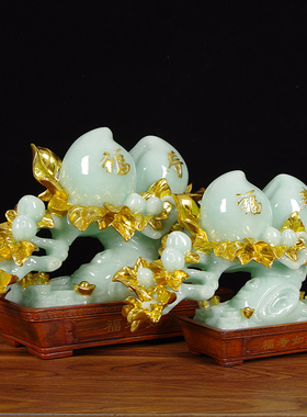 礼祥缘环保树脂+玉石粉祝寿