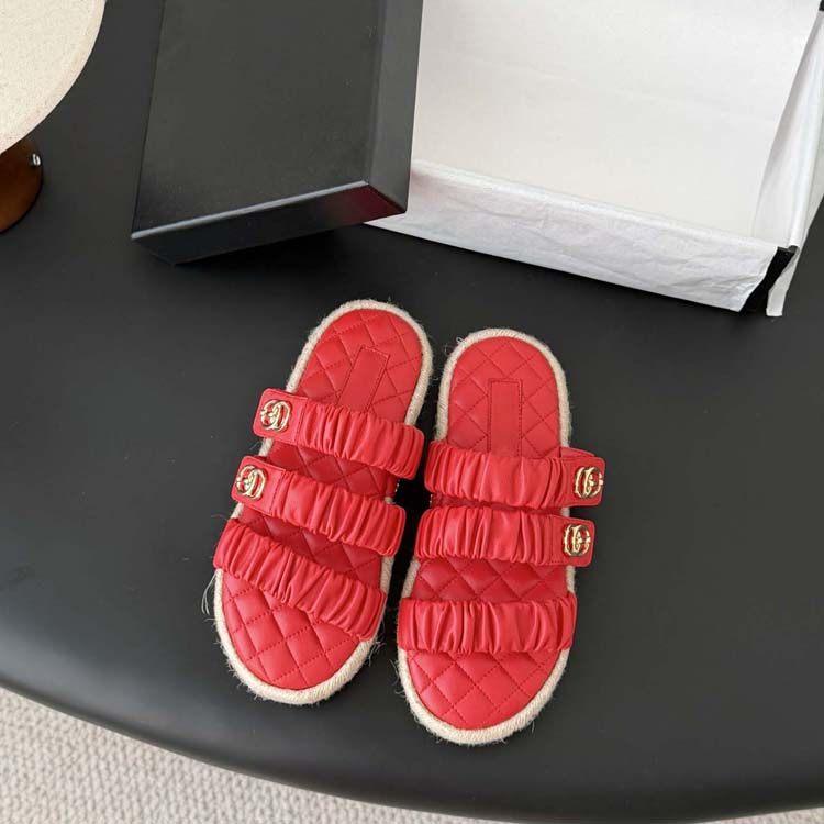 2026春夏新款小香风草编厚底懒人鞋女一字扣魔术贴外穿休闲凉拖鞋,淘宝优惠券,粉丝福利购,淘宝优惠卷