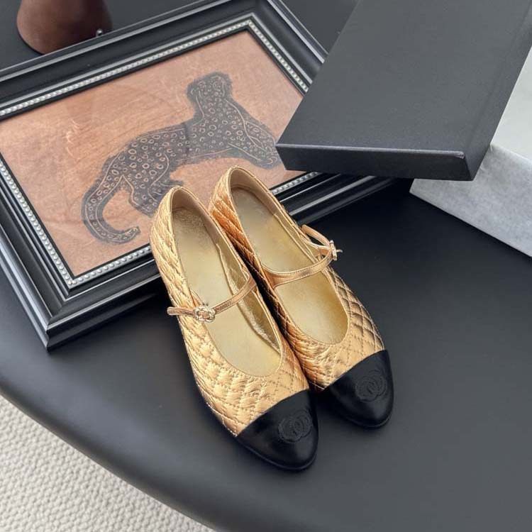 2026春季新款小香风真皮菱格玛丽珍鞋女一字扣带拼色平底芭蕾舞鞋,淘宝优惠券,粉丝福利购,淘宝优惠卷