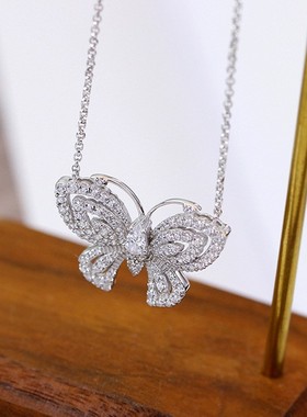 小众闪钻蝴蝶设计感可拉伸手链