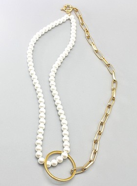 僵硬猫仿珍珠铜女拼接