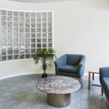 Облачный стеклянный кирпичный туалетный ливень настенный бар арт экран фон фон задняя страница Light Brick 14,5*14,5*8