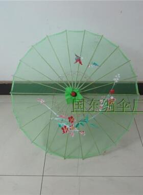 舞蹈绢纱绸布伞工艺伞