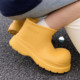 Slim strips of fashionable casual and versatile thick-soled water boots