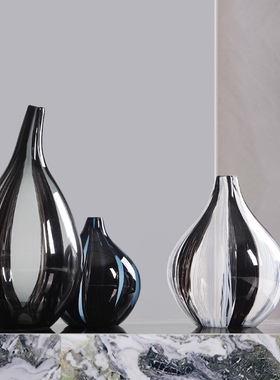 现代轻奢样板售楼处高级书柜书架卧室电视柜玄关书房软装饰品摆件