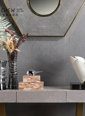 轻奢现代样板房间客厅卧室手工玻璃水滴创意摆件桌面家居小饰品