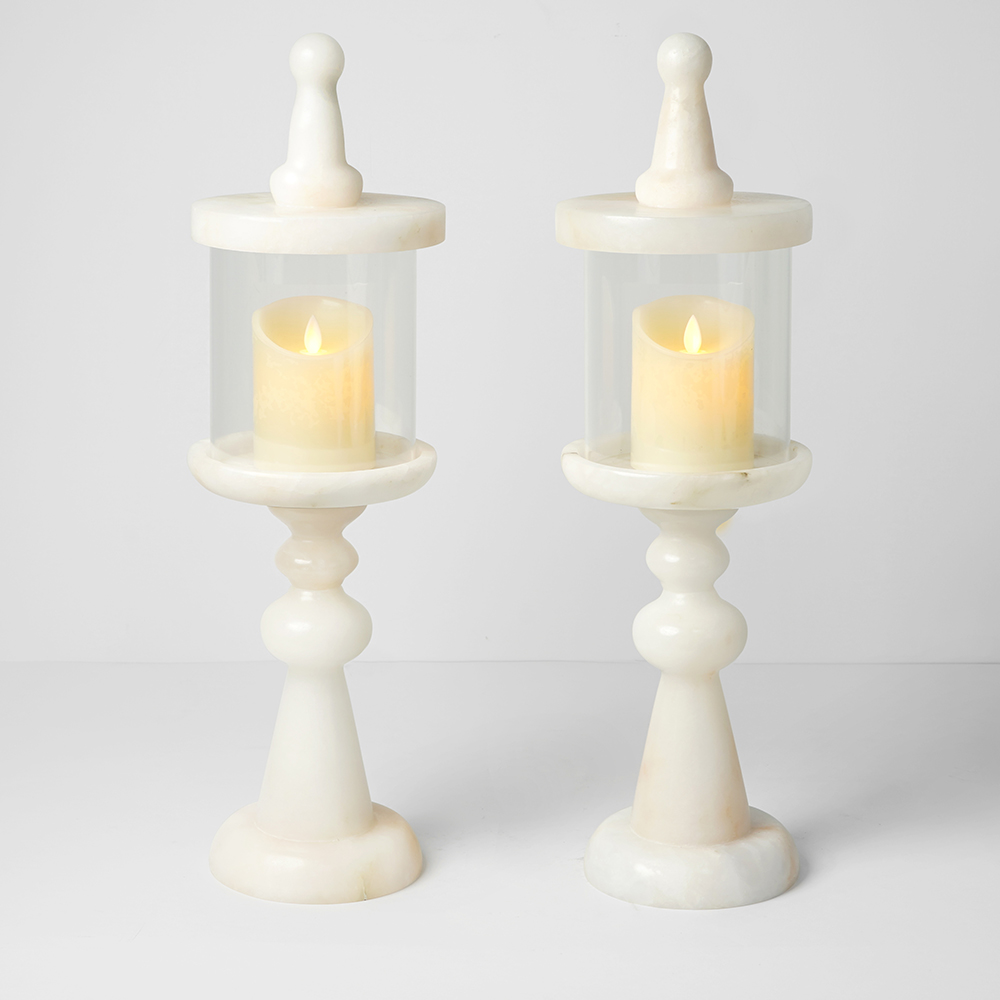 现代简约云石金属摆件样板间桌面兔子烛台云石金属饰品装饰搭配,淘宝优惠券,粉丝福利购,淘宝优惠卷