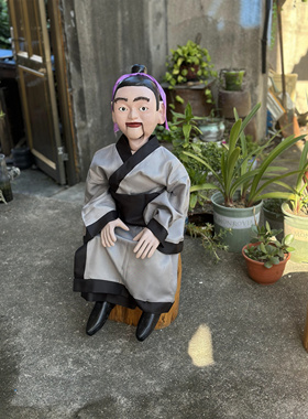 人偶古装书生眼珠嘴眉毛可动