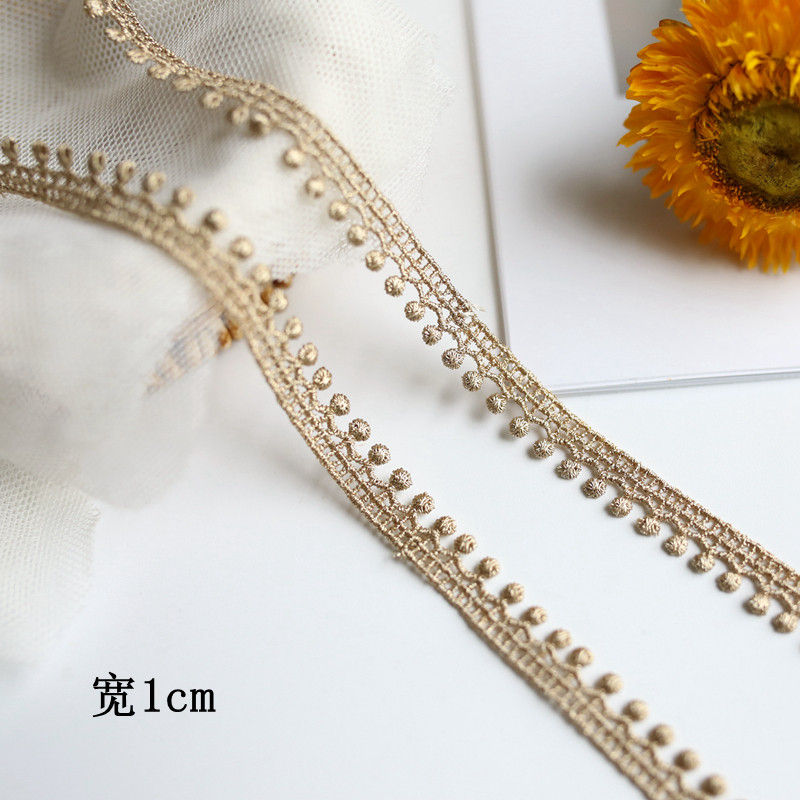 多款金色刺绣蕾丝花边装饰衣服手工领口袖口流苏睫毛边洛丽塔辅料,淘宝优惠券,粉丝福利购,淘宝优惠卷