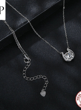 锦河畔一克拉莫桑钻项链