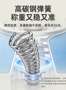 【一辈子不用电】高端机械体重秤
