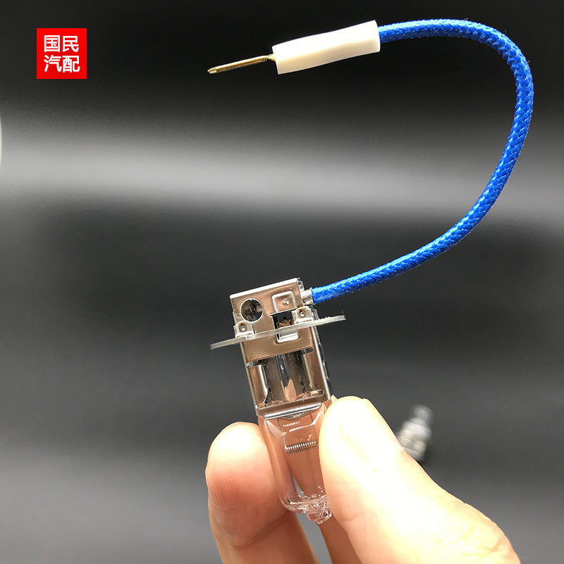 适配桑塔纳老普桑99新秀2000 3000前防雾灯灯泡H3灯泡55W 100W