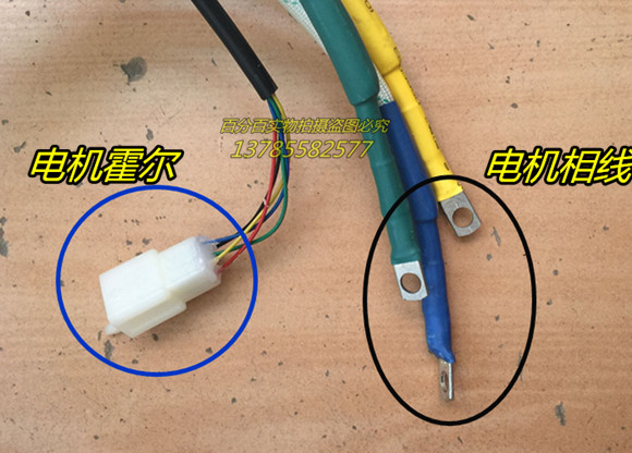 电动三轮车电机 直流 差速 无刷60V1200W优耐特电机 差速电机 - 图1